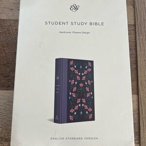 ESV Student Study Bible - Hardcover with Floral Design